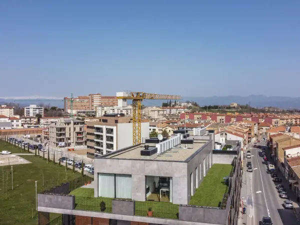 Obra de Edificaciones Moreno en la carretera de Roda, Vic