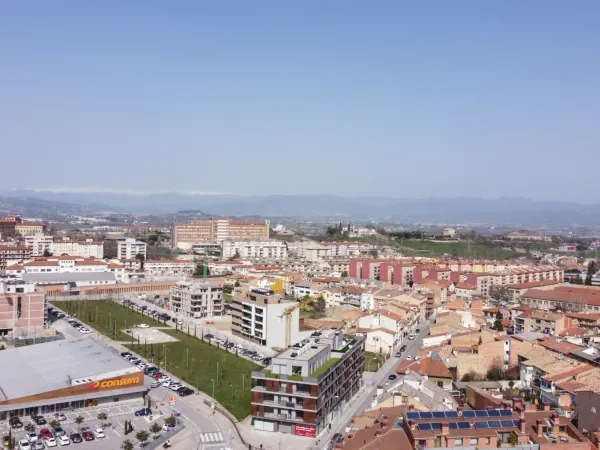 Obra de Edificaciones Moreno en la carretera de Roda, Vic