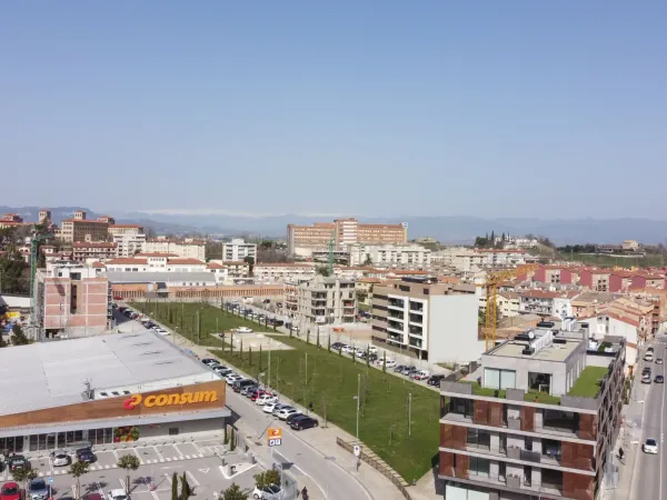 Obra de Edificaciones Moreno en la carretera de Roda, Vic