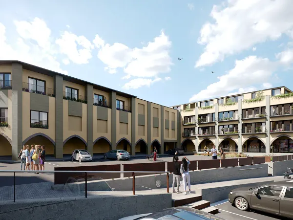 Obra de Edificaciones Moreno en Tona